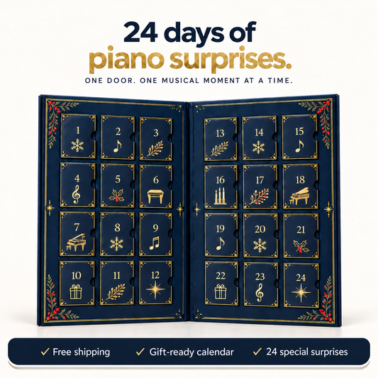 24 days of piano surprises - Piano Advent Calendar
